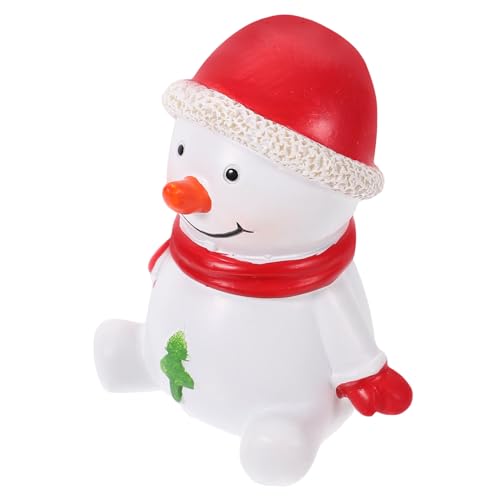 Abaodam Weihnachts Figuren weihnachtsfigur Weihnachts tischdekoration wheinachtsgeschenk Weihnachts Deke Harzmodell Desktop-Weihnachtsdekor Weihnachts-Accessoire Weihnachtsmodell Weiß von Abaodam