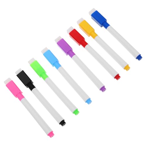 Abaodam Kunststoff Bord Mini Marker Radiergummi 16pcs Kühlschrank Marker Set für und von Abaodam