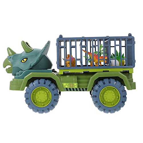 Abaodam Zurückziehbare Autos Dinosaurier-Spielzeug Angetriebene Autos Für Kinder Zurückziehbare Spielzeugautos Spielzeug Mit 3X Dinosaurier-Eierbaum Für Jungen Mädchen von Abaodam