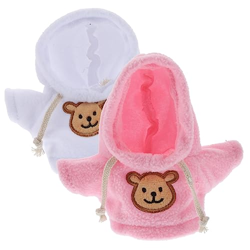 Abaodam üsch Bär Hoodie Kleidung Für Mini Bären üße Anziehsachen Für Kuscheltiere Und Dekorative Outfits Für Bären Und Puppen von Abaodam