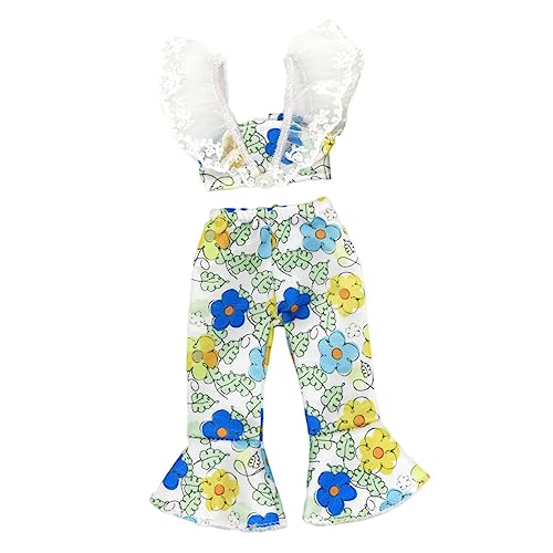 Puppenkleidung Puppen Set puppenspielzeug Puppenbekleidung Puppenkostüme Puppenanzug Prinzessin Mädchen Kleidung für Puppe Exquisite Puppen-Outfits Urlaubspuppen-Outfits Stoff Abaodam von Abaodam