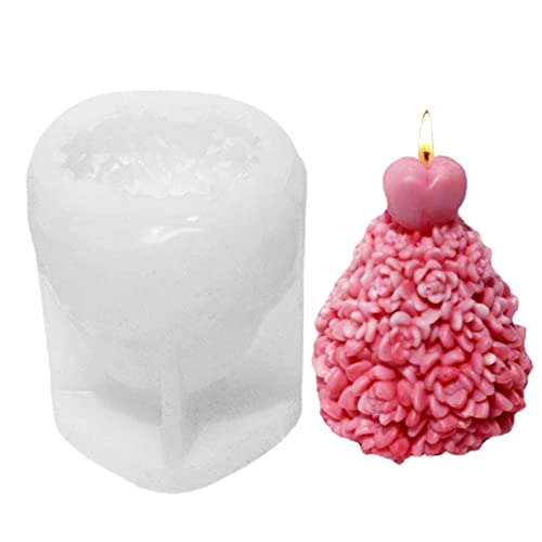 2 stücke Seifenform Weihnachtsbaum | 3D Baum Silikonform,Epoxidharz Formen für DIY Kuchen Seife Hauptdekoration Abbto von Abbto