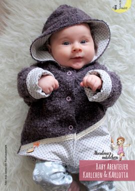 Baby-Abenteuer-Jacke Karlchen & Karlotta von Abenteuermädchen