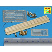 Barrel cleaning rods with brackets for Tiger II  [Tamiya] von Aber