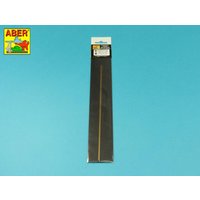 Brass  square rods 1,0mm length 245mm x2 pcs. von Aber