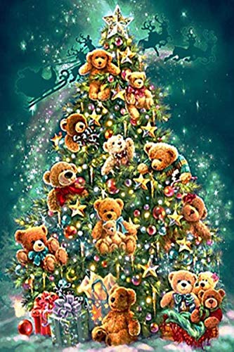 Abillyn 5D Diamond Painting Kits Full Drill, Christmas Tree and Gifts Diamond Art for Adults Kids von Abillyn