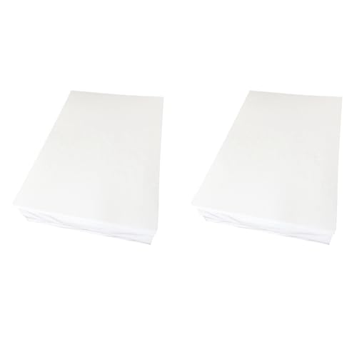 Abledance 100 Blatt Bedruckbares Polypropylen Aufkleber Papier für Inkjet Drucker GläNzend Weiß Wasserdicht - A4 GrößE 8,5 X 11 von Abledance