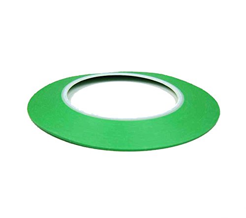 AcMax Linierband 1,6 mm Abdeckband Fineline Tape Konturband Klebeband grün 55 m von AcMax