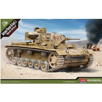 Panzer III Ausf.J Nordafrika von Academy Plastic Model