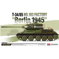 T-34/85 No.183 Factory ´Berlin 1945´ von Academy Plastic Model