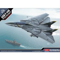 USN F-14B Vf-103 Jolly Rogers von Academy Plastic Model