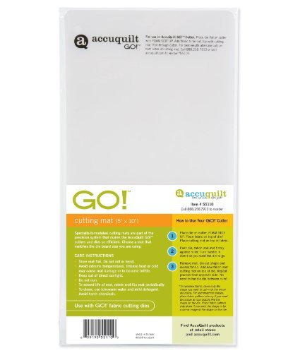 AccuQuilt GO! Cutting Mat; 5-inch-by-10-inch by AccuQuilt von AccuQuilt