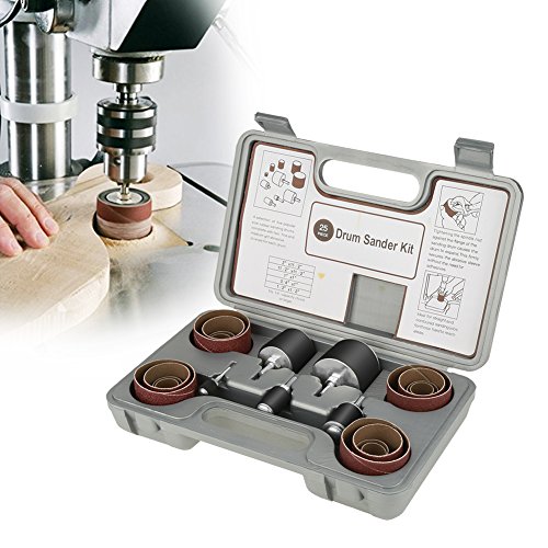 25 Pcs Spindelschleifer Schleifer Werkzeugkit Set mit Hülle für Bohrmaschinenschleifer Kit Schleifkit Gummi Schleifen SE Kommt mit Schnell und 25 Pcs Spindelschleifer Schleifer Werkzeugkit Set mit Hülle für Bohrmaschinenschleifer Kit Schleifkit Gummi Schleifen SE Kommt mit Schnell und von Acouto