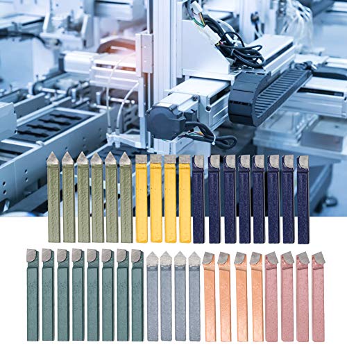 38pcs Carbid Specked Weld Drehwerkzeugsatz Drehmaschinen -Schneidwerkzeug Kit1/4in -Abkämpfer. E A DEGR, Das für Allgemeine Fahrer, Halbautomatische und Automatische Drehstäbe usw. gilt. Das Kit Hat 38pcs Carbid Specked Weld Drehwerkzeugsatz Drehmaschinen -Schneidwerkzeug Kit1/4in -Abkämpfer. E A DEGR, Das für Allgemeine Fahrer, Halbautomatische und Automatische Drehstäbe usw. gilt. Das Kit Hat von Acouto