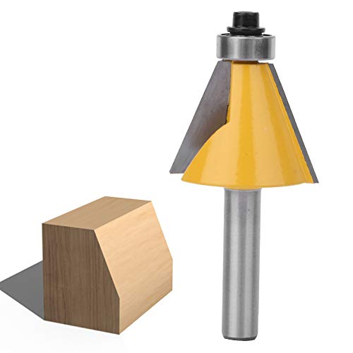 8mm Schaftkampf Bit mit Bea Woodworking Mahlen Cutter 22,5 ° Kammrouter Bitb -Router Bitrouter Bitwood -Arbeiten -Mahlen Cuttercarpenter Tool Es Ist Ihr Schneider (15°) (22.5°) von Acouto