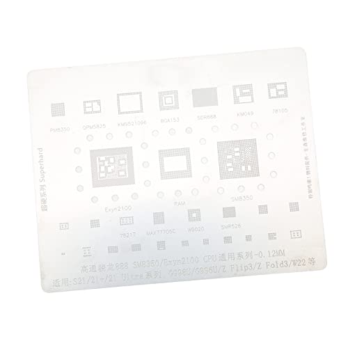 BGA -Neuballe -Schablone Genaue Schnelle Zinnpflanze CPU Wiederholungsvorlage für + Ultra Serie BGA Reballing Schablone Reballbga Templ Multiple IC Welches Sm BGA -Neuballe -Schablone Genaue Schnelle Zinnpflanze CPU Wiederholungsvorlage für + Ultra Serie BGA Reballing Schablone Reballbga Templ Multiple IC Welches Sm von Acouto