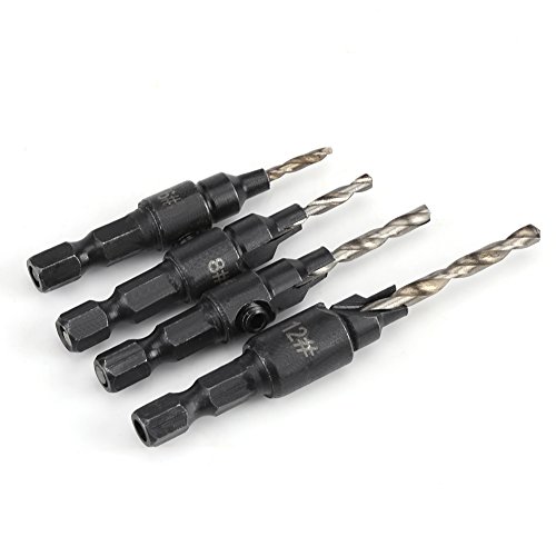 HSS -Bohrbits Set, Einstellbare Zählerhülle und Sechskantschlüssel, Schnelle Änderungskompatibilität, Vielseitige Verwendung für Kohlenstoffstahl, Blecheisen, Holz, PVC -Platte HSS -Bohrbits Set, Einstellbare Zählerhülle und Sechskantschlüssel, Schnelle Änderungskompatibilität, Vielseitige Verwendung für Kohlenstoffstahl, Blecheisen, Holz, PVC -Platte von Acouto