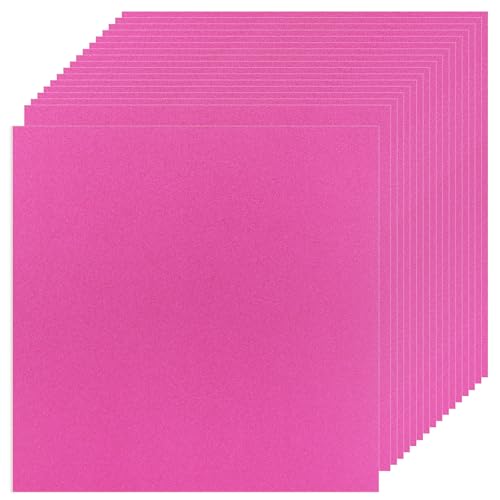 Acrux7 100 Blatt lila Glitzer-Kartonpapier, 30,5 x 30,5 cm, 250 g/m², schweres, violettes schimmerndes Papier, glitzerndes Konstruktionspapier für Handwerk, DIY-Projekte, Party-Dekorationen von Acrux7