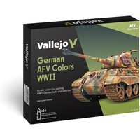 Farb-Set AFV Color WWII - 16 x 18 ml von Acrylicos Vallejo