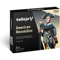 Farb-Set Amerikanische Revolution - 16 x 18 ml von Acrylicos Vallejo