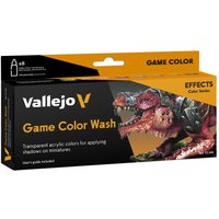 Farb-Set - Effekte Game Color Wash - 8x18ml von Acrylicos Vallejo