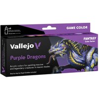 Farb-Set - Purple Dragon - 8x18ml von Acrylicos Vallejo