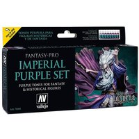 Farbset - Imperial Purple (8x17ml) von Acrylicos Vallejo