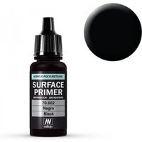 Grundierung Schwarz 17ml (Surface Primer) von Acrylicos Vallejo