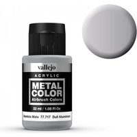 Metal Color 717 - mattes Aluminium, 32 ml von Acrylicos Vallejo