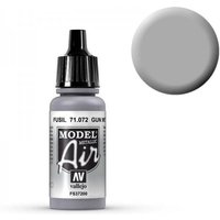 Model Air - Bruniert (Gun Metal) - 17 ml von Acrylicos Vallejo