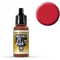 Model Air - Feuerrot (Fire Red) - 17 ml von Acrylicos Vallejo