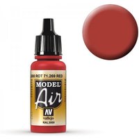 Model Air - Rot (RAL 3000) - 17 ml von Acrylicos Vallejo