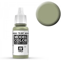 Model Color - Olivgrau (Medium Grey) [111] von Acrylicos Vallejo