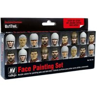 Model Colors Set Face Painting (8) von Acrylicos Vallejo