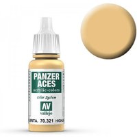 Panzer Aces 021 Highlight British Tankcrew 17 ml von Acrylicos Vallejo