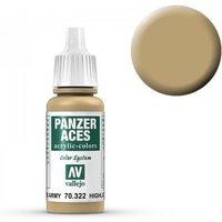 Panzer Aces 022 Highlight U.S. Tankcrew 17 ml von Acrylicos Vallejo