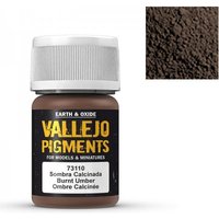 Vallejo Pigment Burnt Umber 30ml von Acrylicos Vallejo