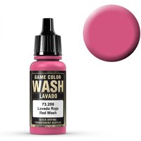 Wash-Color, Red Wash - 17 ml von Acrylicos Vallejo