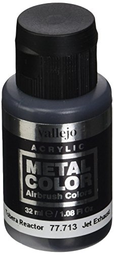 acrylicos Vallejo (32 ml "Jet Auspuff" Metall Farbe von Vallejo