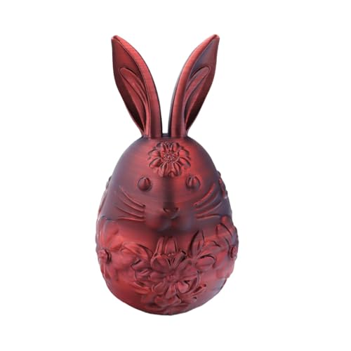 Acunny Bunny Ostereier, Ostereier gefüllt | 3D -gedruckte Haseneier,Animal Fidget Toy, leeres Osterspielzeug, Osterhome Schreibtischdekor für Korbdose Füllstoffe von Acunny