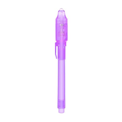 Acunny Stift für geheime Nachrichten - Geheimer Lichtstift,Light Pens Marker Secret Message Writer mit UV-Licht Fun Activity Entertainment für Kid Party Favors von Acunny