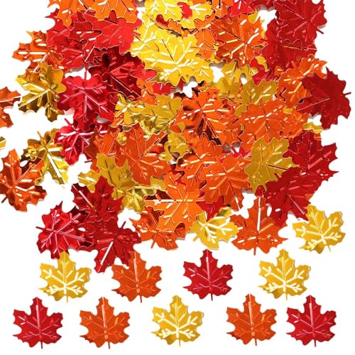 Ahornblätter,Deko Herbstblätter Künstliche Ahornblatt Girlande Künstliche Ahornblätter, Herbstblätter Künstlich, Blätter Dekoration Hochzeit, Herbstdeko, Erntedankfest von Acunny