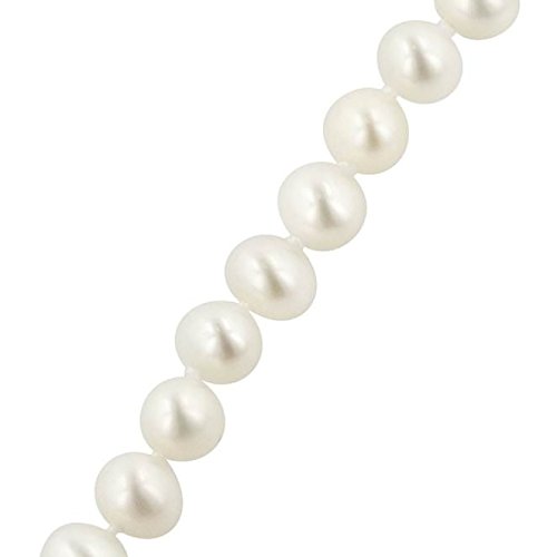 Authentic AA+ Natural Cultured Freshwater Pearl Loose Beads 7-8mm bead, ~15 (~38cm, 1 strand) fpa-78 by creative club von Adabele