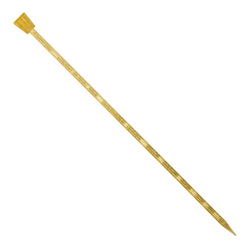 Addi Häkelnadel Tunisien, Plastik, champagnerfarben, 7 mm von Addi