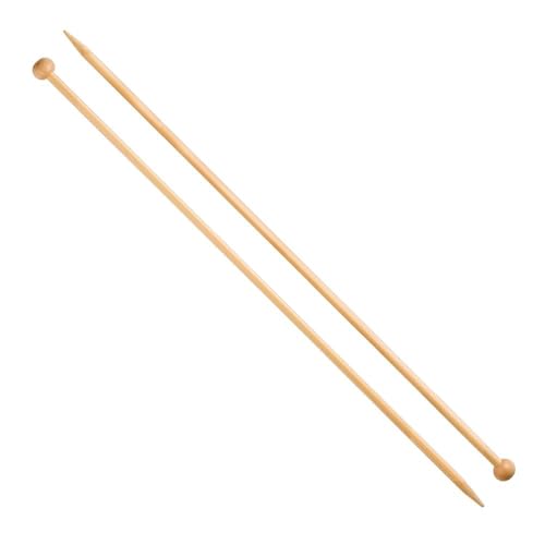 addi Nature Bamboo Stricknadeln, einspitzig, 25 cm, 5,50 mm von Addi