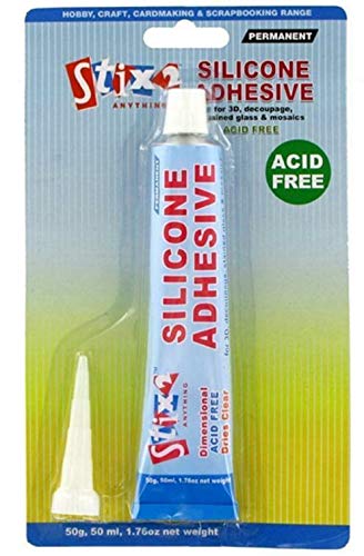 Decoupage Silicone Glue - Large Tube 50ml by Adhesives von Adhesives