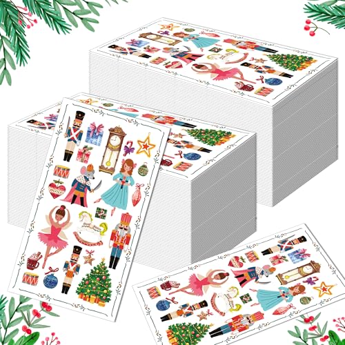 120 Stück Weihnachtsgäste-Servietten, Nussknacker-Servietten für Weihnachten, Partyzubehör, Zuhause, Küche, Badezimmer, Party, Servietten, Weihnachten, Urlaub, Party-Servietten von Adirasenotek