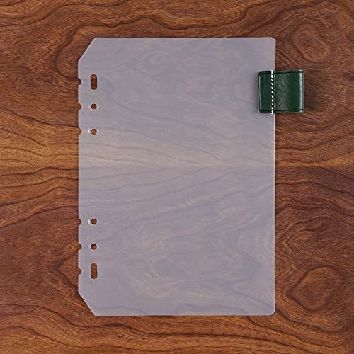 6 Ringe Binder Divider Einführbare Tabs Trennwand Binder Trennwand 6-Loch Abschnitt Indexe Trennwand für Ordner von Adrosstoller