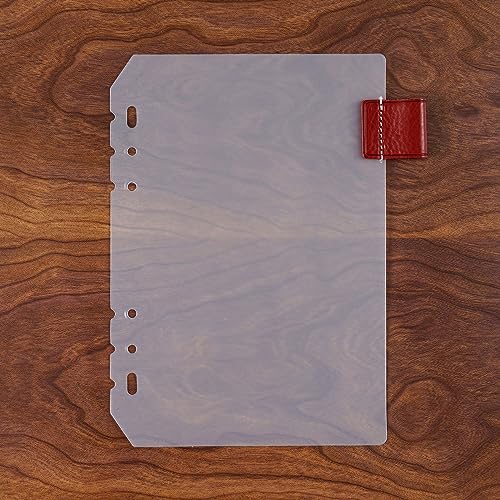 6 Ringe Binder Divider Einführbare Tabs Trennwand Binder Trennwand 6-Loch Abschnitt Indexe Trennwand für Ordner von Adrosstoller