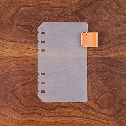 6 Ringe Binder Divider Einführbare Tabs Trennwand Binder Trennwand 6-Loch Abschnitt Indexe Trennwand für Ordner von Adrosstoller